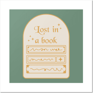 Lost in a book. Bookish quotes. Posters and Art